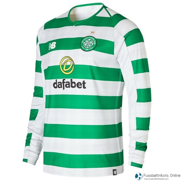 Celtic Trikot Heim ML 2018-19 Grün Fussballtrikots Günstig